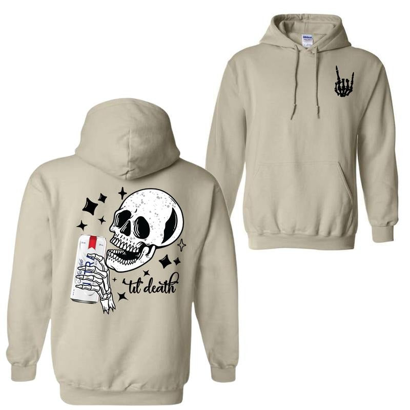 Bull Energy Drink 2 Sided Michelob Ultra Til Death - Adult & Kids T-Shirts, Sweatshirts & Hoodies apparel design preview 1