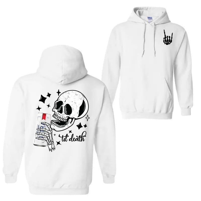 Bull Energy Drink 2 Sided Michelob Ultra Til Death - Adult & Kids T-Shirts, Sweatshirts & Hoodies apparel design preview 1