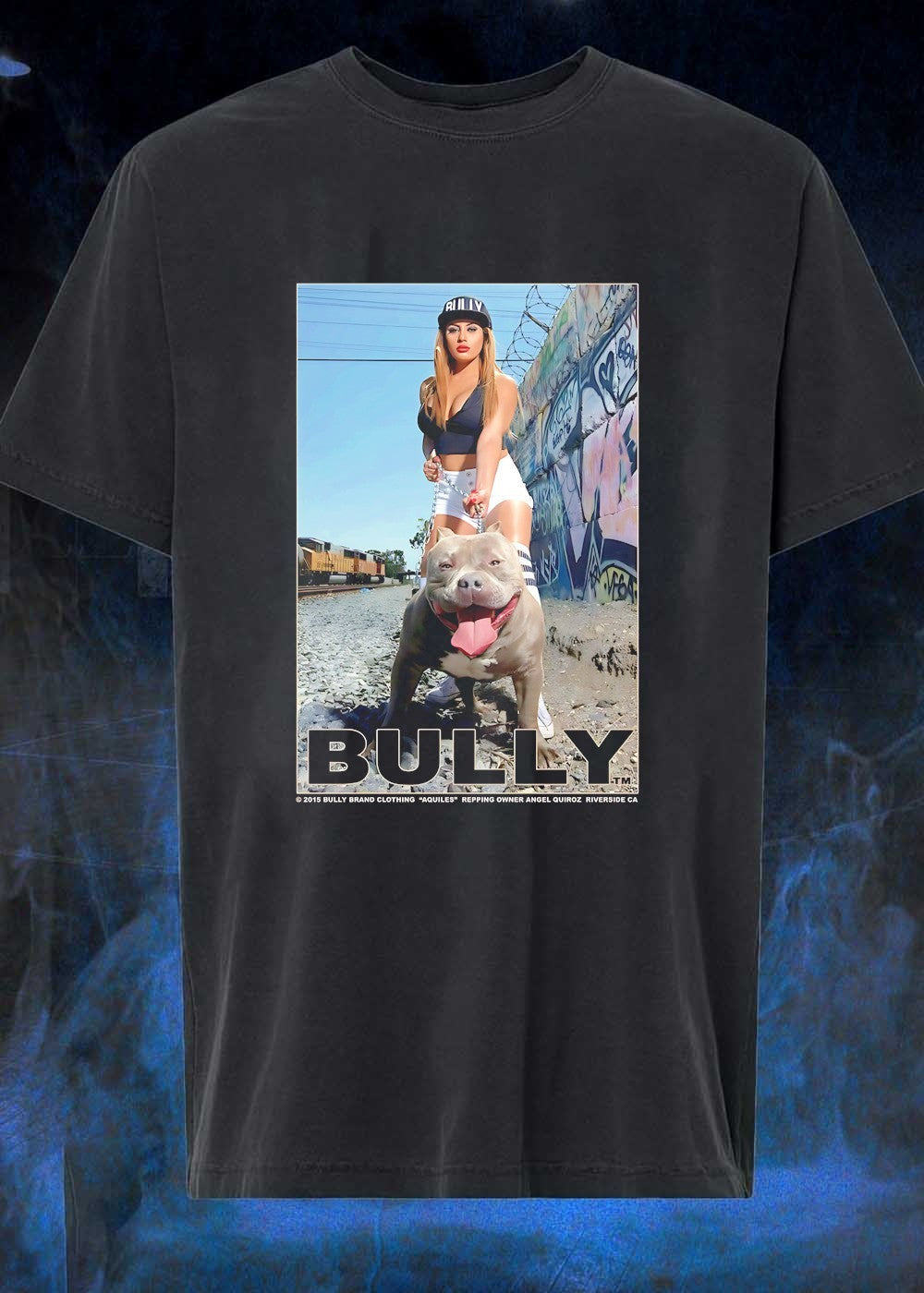 Bully Brand Clothing Aquiles Repping Owner Angel - Adult & Kids T-Shirts, Sweatshirts & Hoodies apparel design preview 1