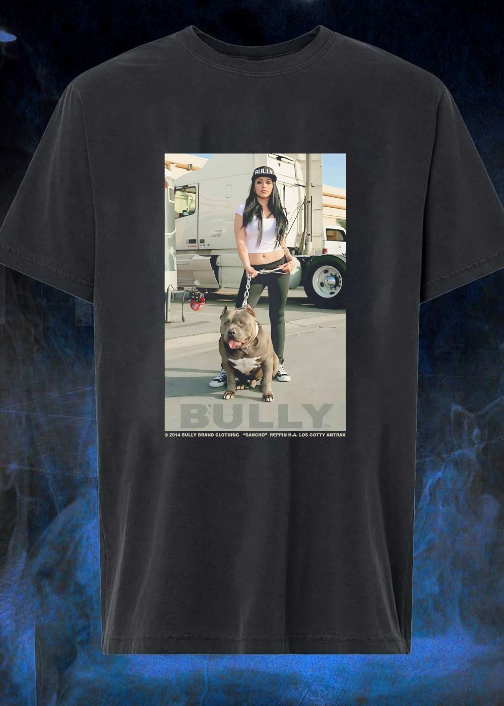 Bully Brand Clothing Sancho Reppin HA Los Gotty - Adult & Kids T-Shirts, Sweatshirts & Hoodies apparel design preview 1