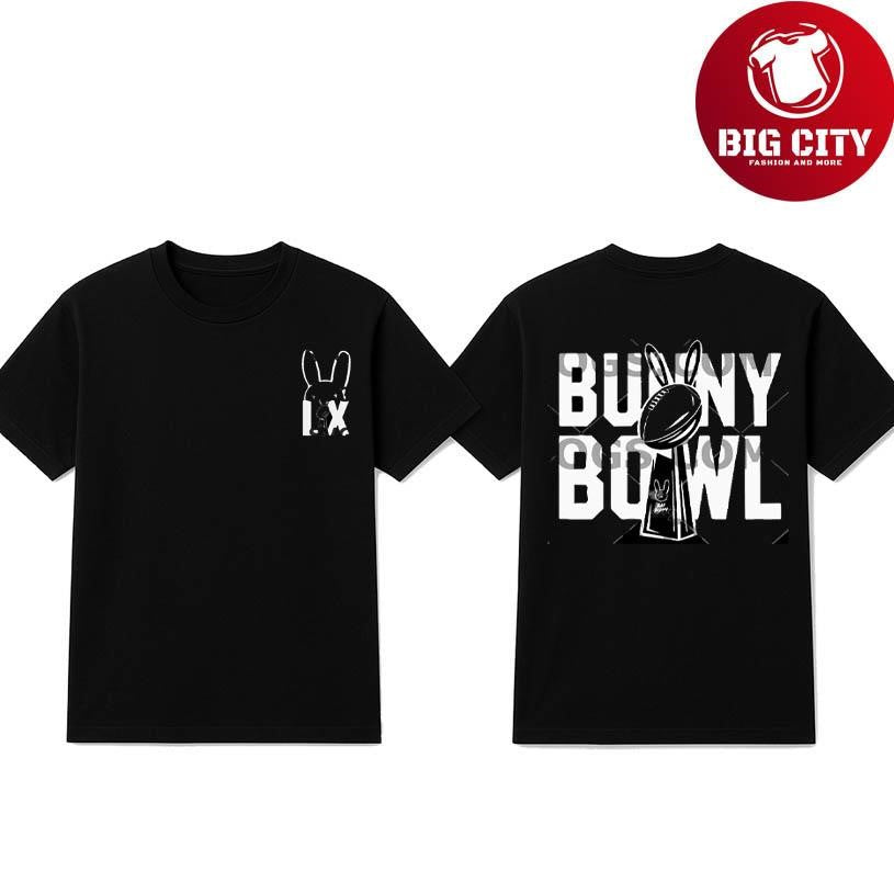 Bunny Bowl Football Trophy Two Sided - Adult & Kids T-Shirts, Sweatshirts & Hoodies apparel design preview 1