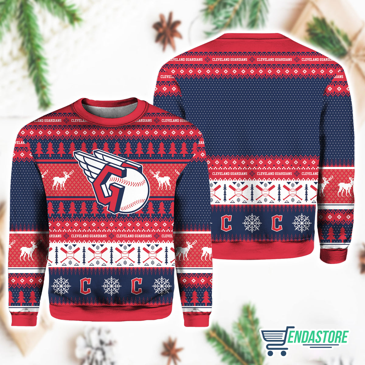 Personalized Guardians 3D Ugly Christmas Sweater - Holiday Gift product image