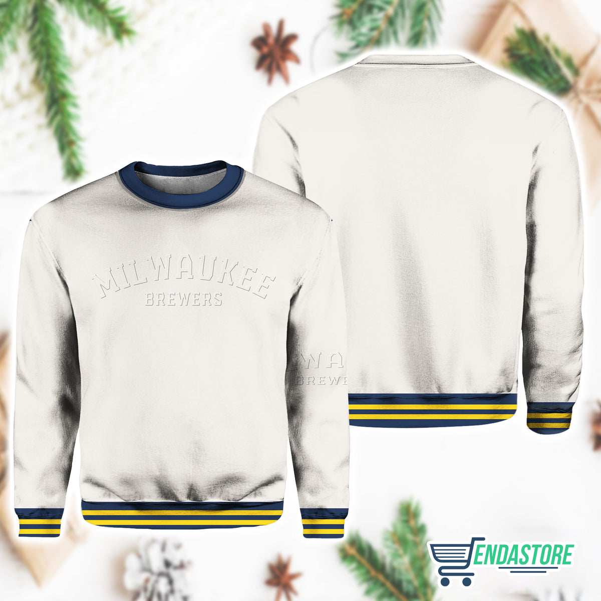 Brewer Crew Neck Sweatshirt Giveaway 3D Sweater - Gift Idea product image