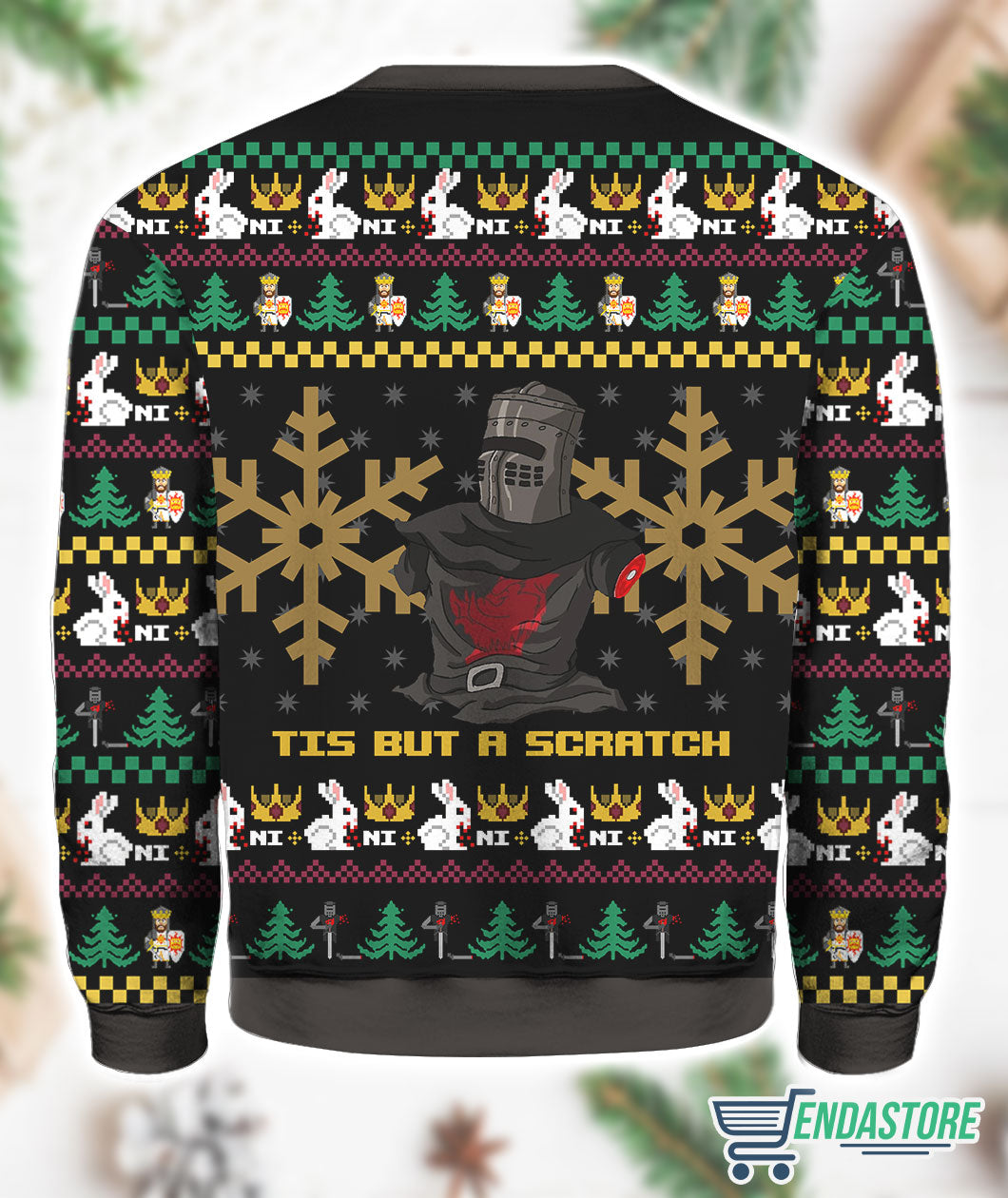 I’ll Bite Ya Legs Off Monty Python 3D Ugly Christmas Sweater - Holiday Gift product image 2