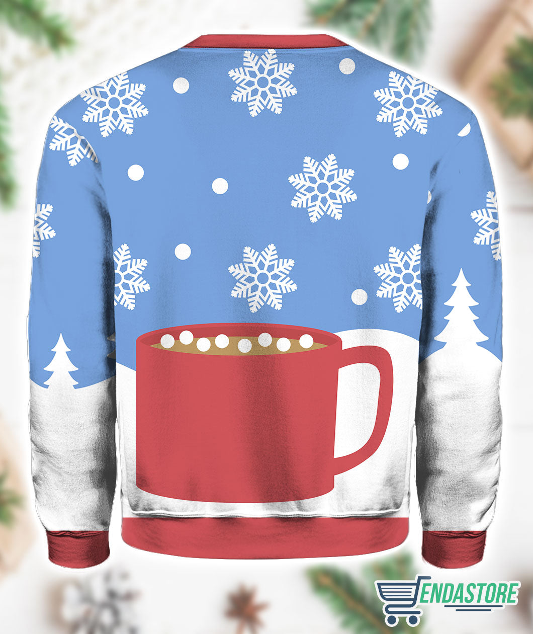 I’m Only Here For The Swiss Miss 3D Christmas Sweater - Holiday Gift product image 3