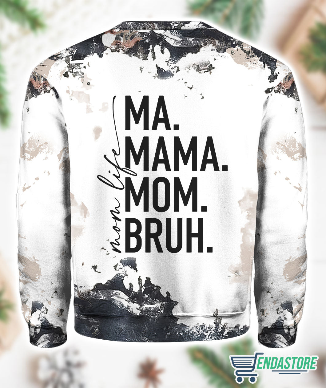 Ma Mama Mom Bruh Christmas Sweatshirt 3D Christmas Sweater - Holiday Gift product image 3