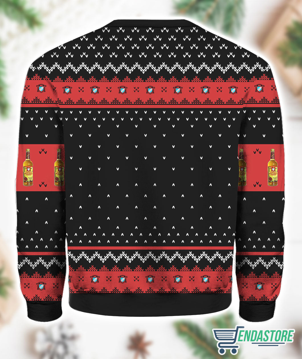 Malort Drink 3D Ugly Christmas Sweater - Gift Idea product image 2