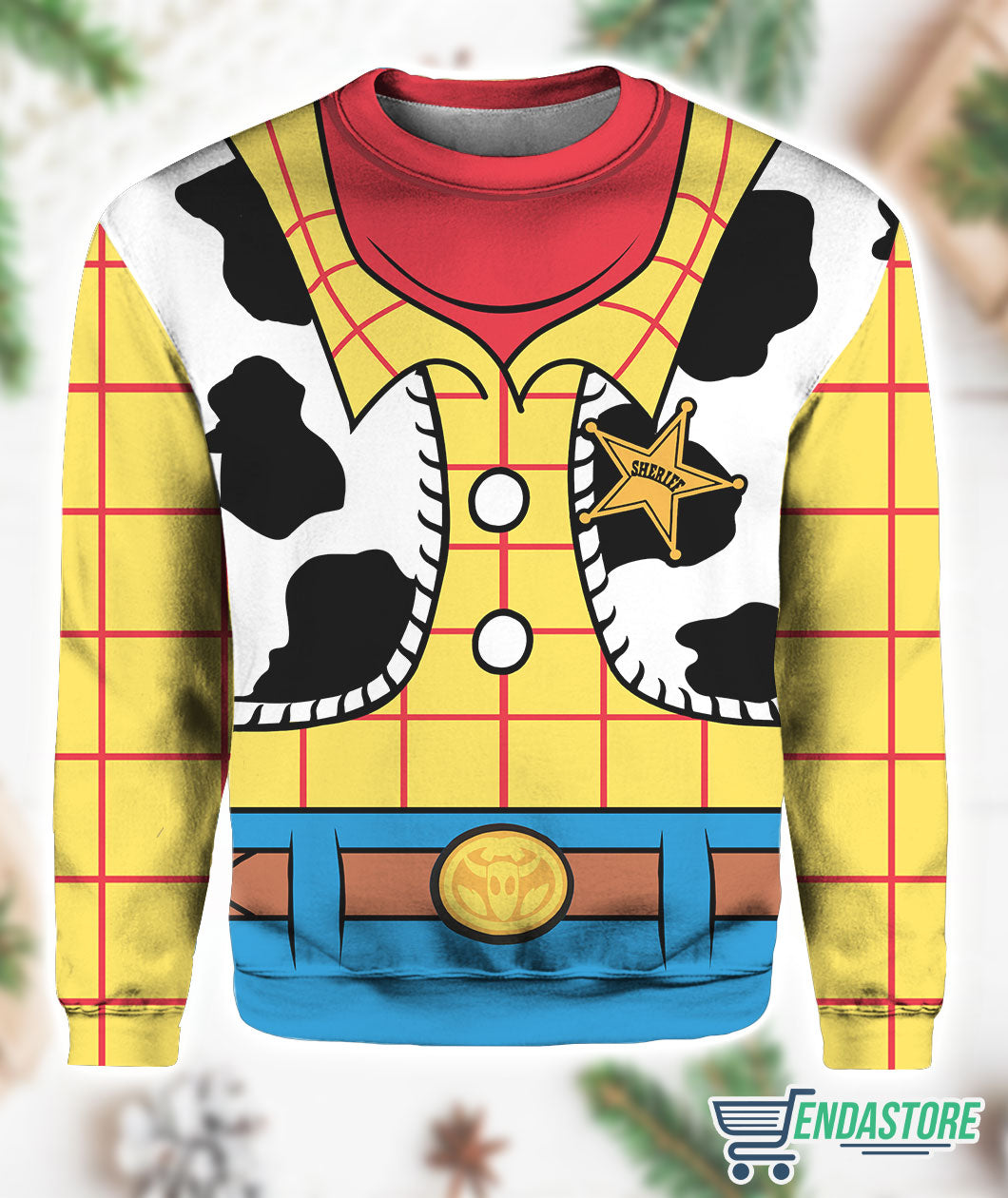 Toy Story I Am Woody Costume Sweatshirt 3D Sweater - Gift Idea product image 2