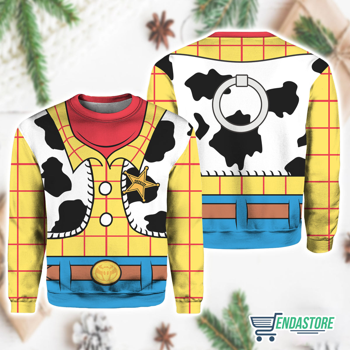 Toy Story I Am Woody Costume Sweatshirt 3D Sweater - Gift Idea product image 4