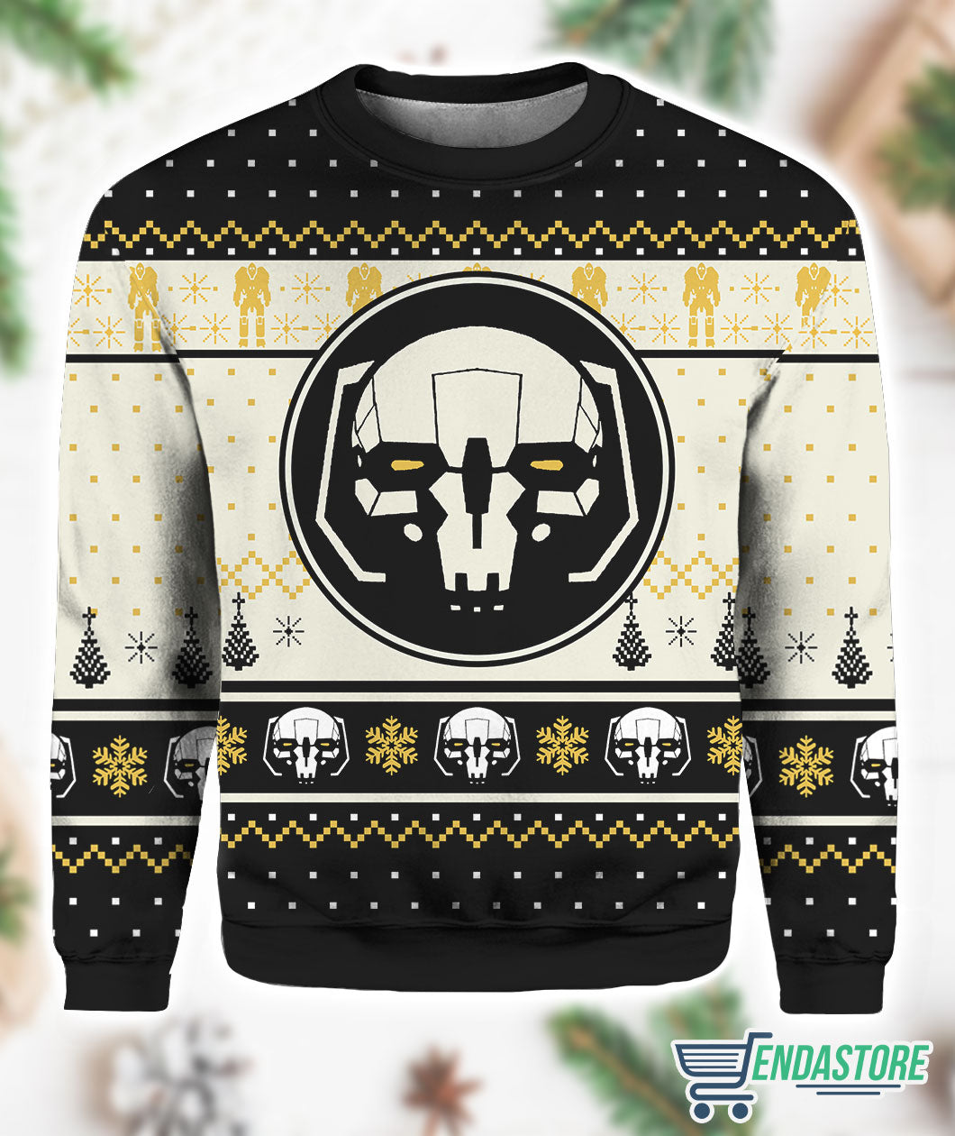 Tactical Battletech 3D Ugly Christmas Sweater - Holiday Gift product image