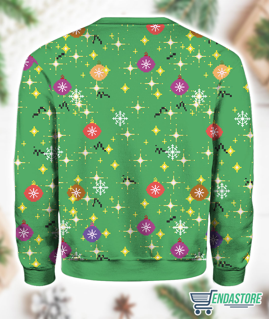 Homer Simpson Backs Into the Bushes 3D Ugly Christmas Sweater - Holiday Gift product image 2