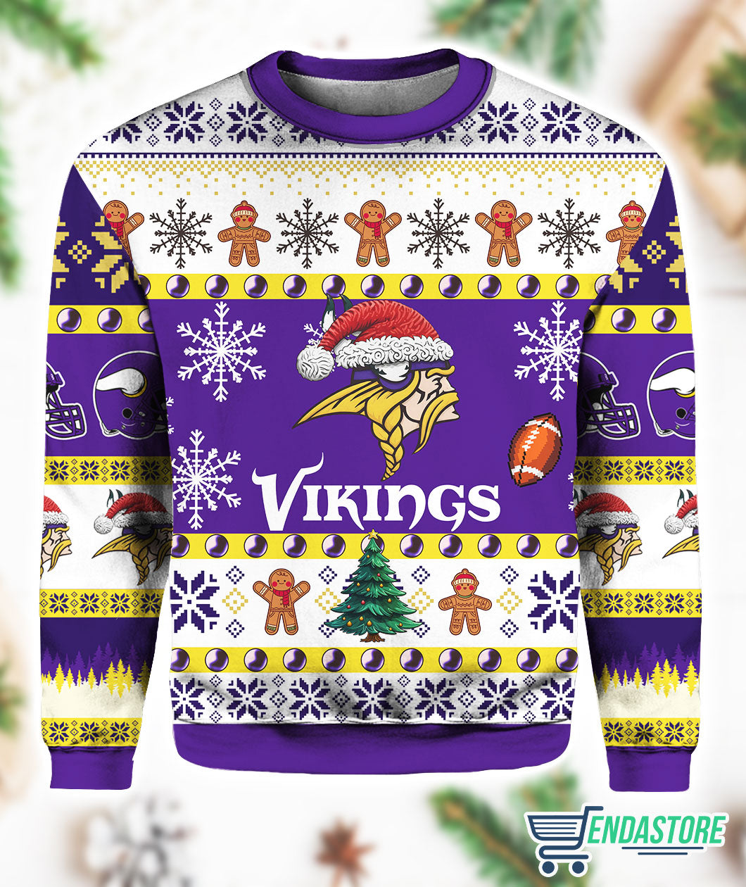 Viking They Not Like Us 3D Ugly Christmas Sweater - Holiday Gift product image 4