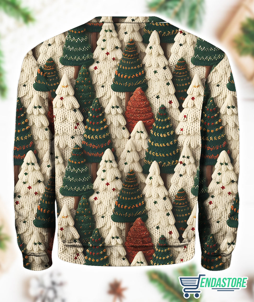 Women’s Christmas Pine Tree 3D Christmas Sweater - Holiday Gift product image 3