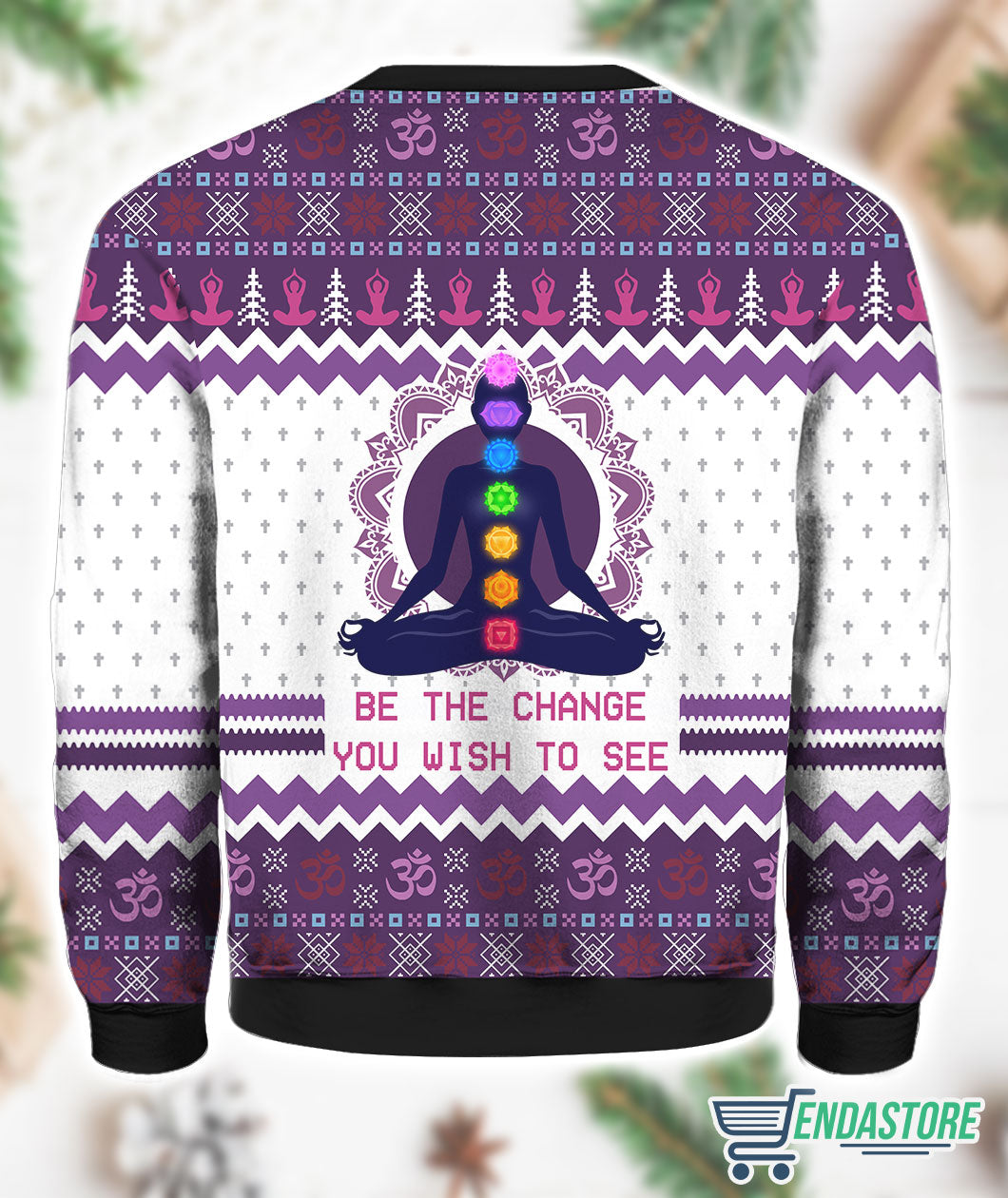 Yoga Be The Change 3D Sweater - Gift Idea product image 3