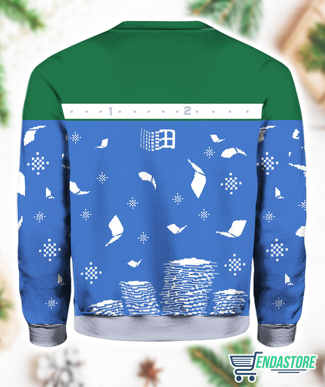 Clippy Is Front And Center On Microsoft Latest 3D Ugly Christmas Sweater - Holiday Gift product image 3