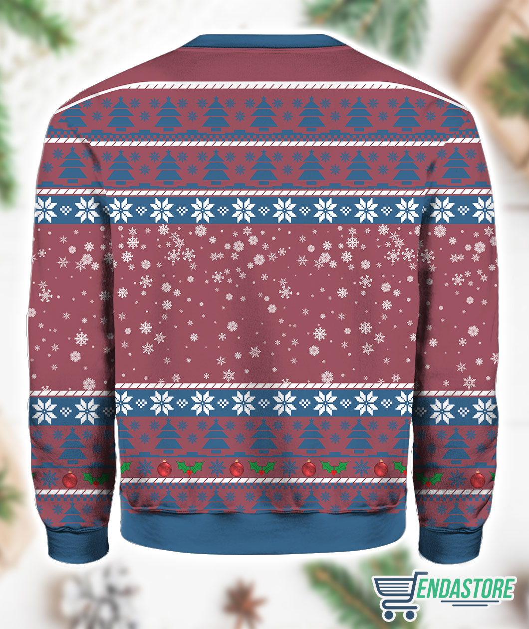Aalanche Hockey Grnch 3D Ugly Christmas Sweater - Holiday Gift product image 3