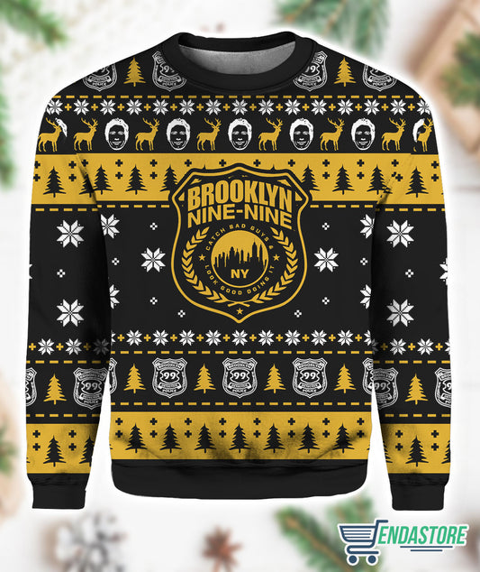 B99 Brooklyn Nine-Nine 3D Christmas Sweater - Holiday Gift product image 2
