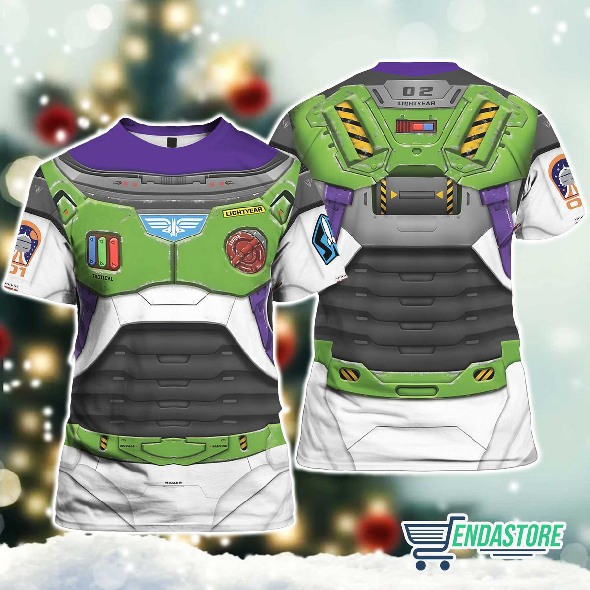 Buzz Lightyear Halloween Costume Cosplay Unisex 3D Sweater - Gift Idea product image 4