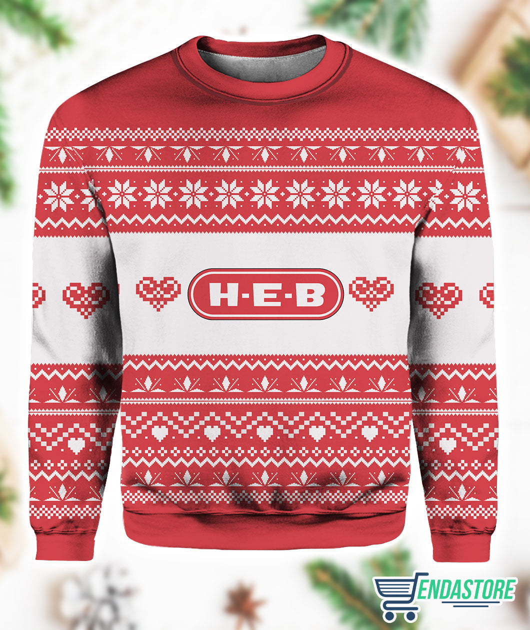 H-E-B 3D Ugly Christmas Sweater - Holiday Gift product image 2