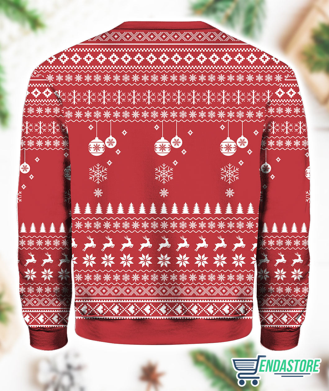 I’m Just A Chill Guy Meme Who Loves 3D Ugly Christmas Sweater - Holiday Gift product image 3