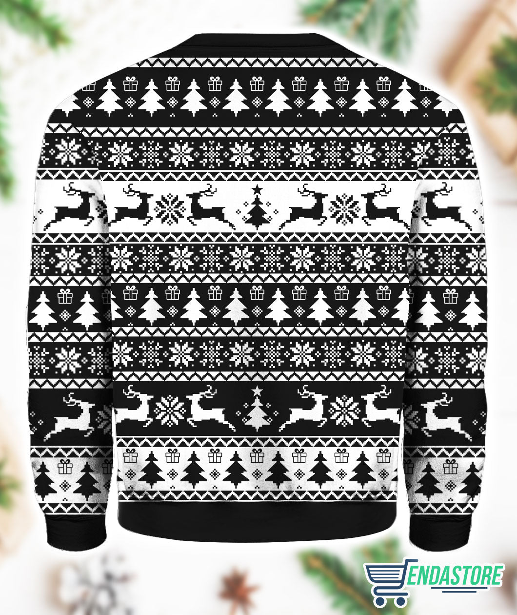 Justin Jefferson Hit Them With The Griddy 3D Ugly Christmas Sweater - Holiday Gift product image 3