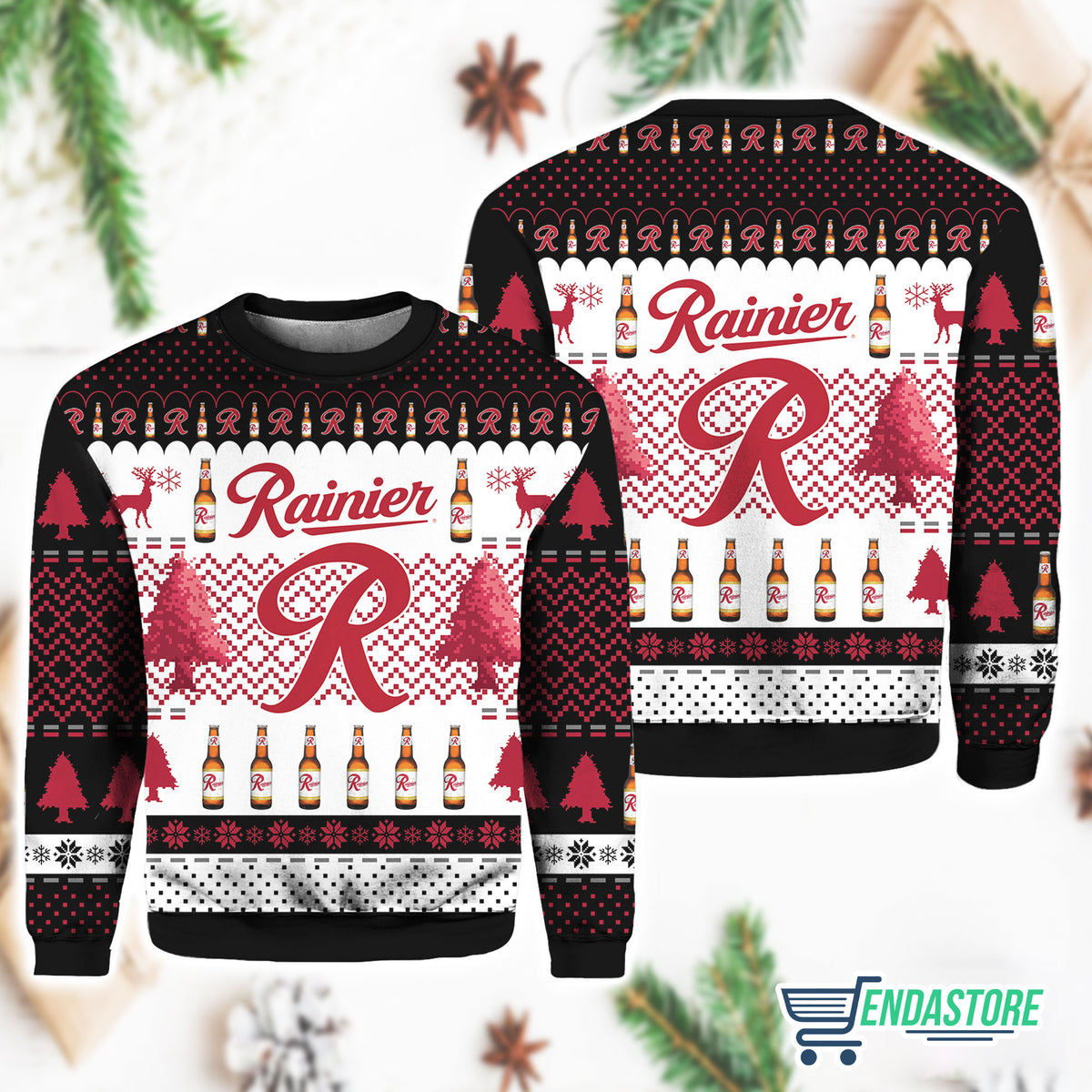 Rainier 3D Ugly Christmas Sweater - Holiday Gift product image 4
