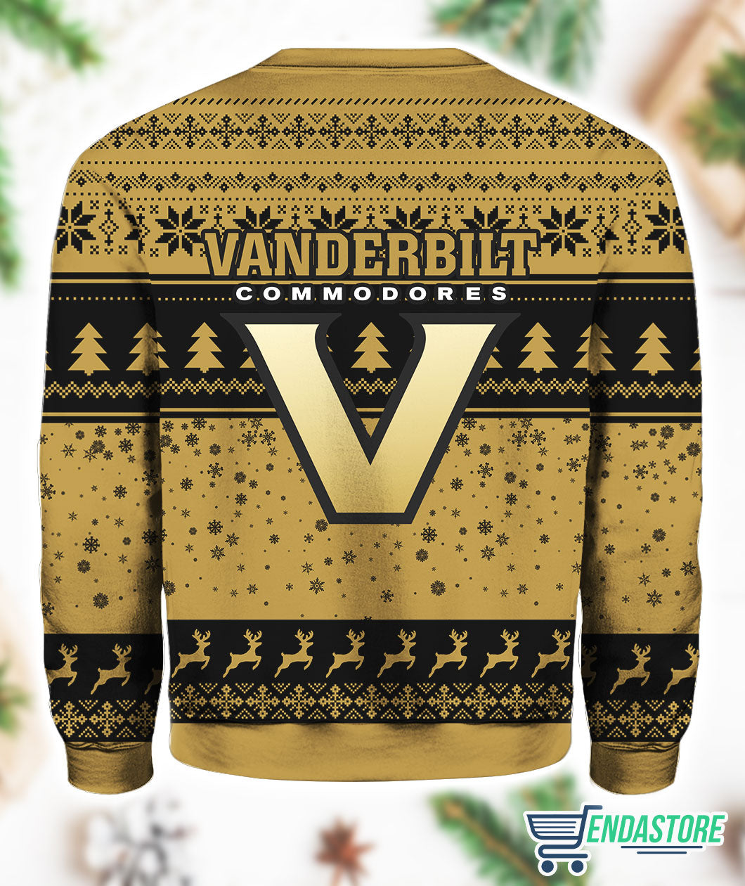 Vanderbilt Grnch 3D Ugly Christmas Sweater - Holiday Gift product image 3