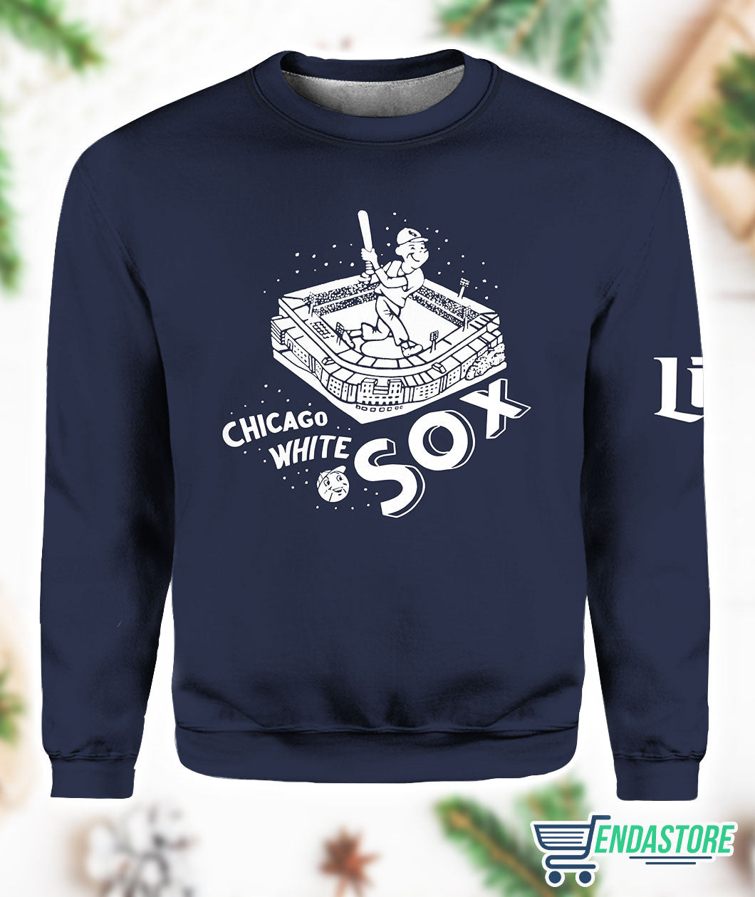White So Crewneck Giveaway 3D Sweater - Gift Idea product image 2