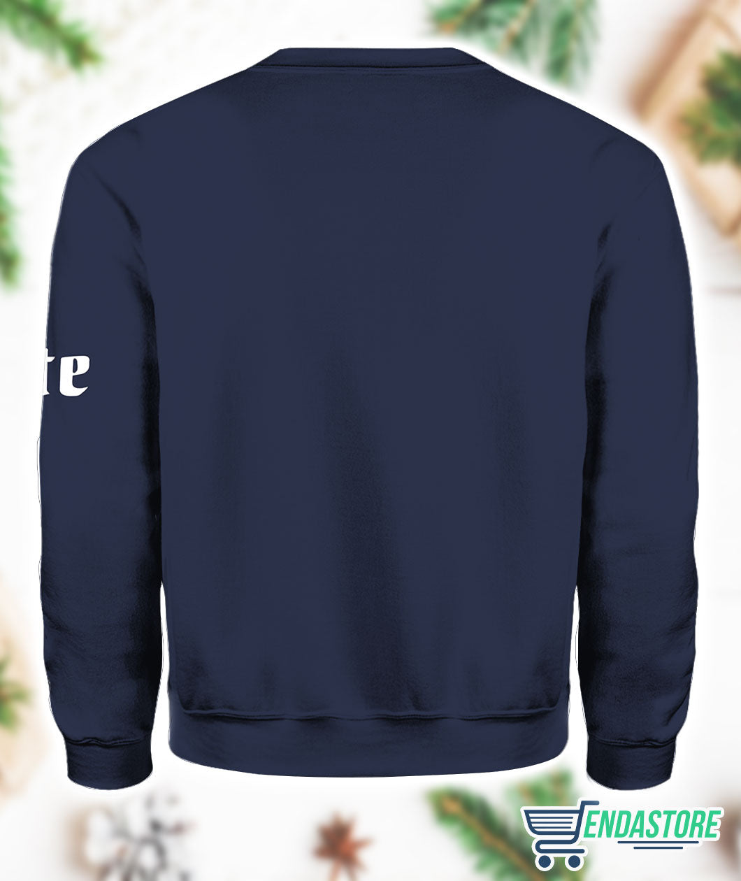 White So Crewneck Giveaway 3D Sweater - Gift Idea product image 3