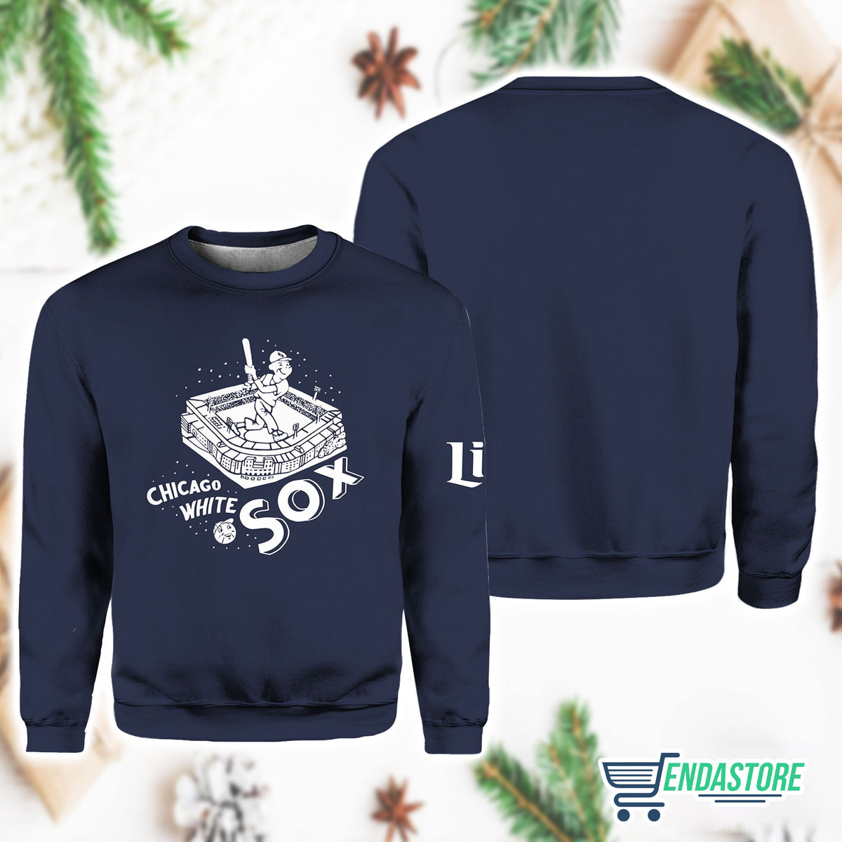 White So Crewneck Giveaway 3D Sweater - Gift Idea product image 4