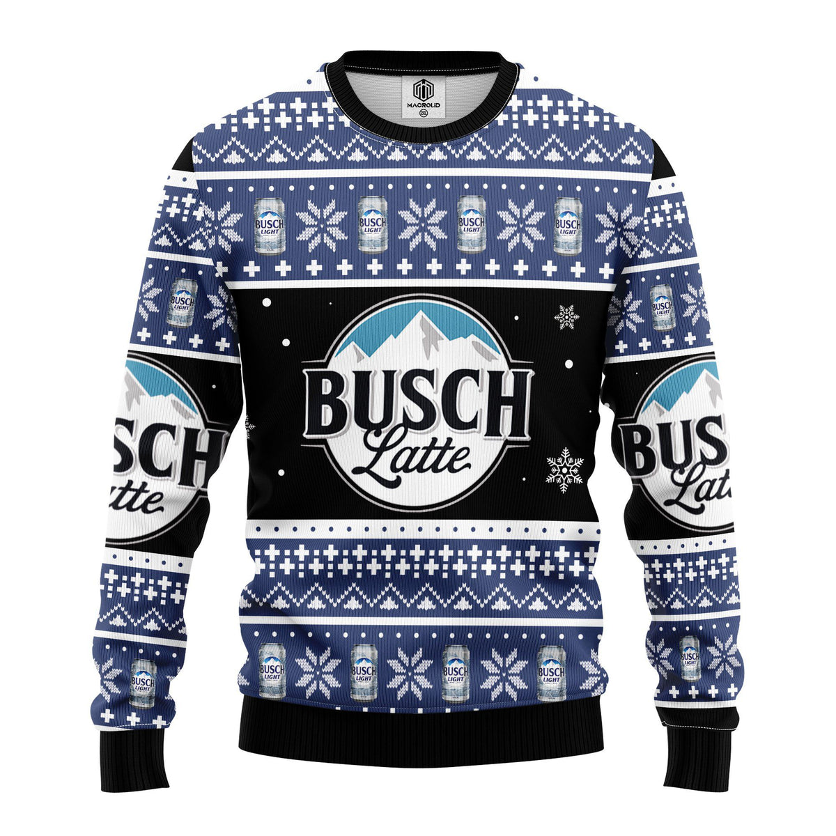 Busch Latte 3D Ugly Christmas Sweater - Holiday Gift product image
