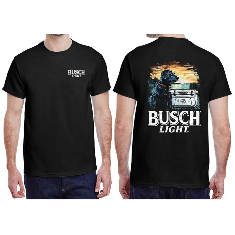 Busch Light Best Friend Heartmap Print Summer Casual - Adult & Kids T-Shirts, Sweatshirts & Hoodies apparel design preview 1