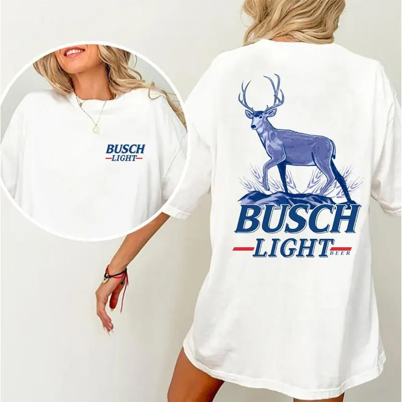 Busch Light Deer - Adult & Kids T-Shirts, Sweatshirts & Hoodies apparel design preview 1