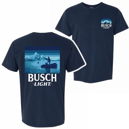 Busch Light Fishing Front Back Print - Adult & Kids T-Shirts, Sweatshirts & Hoodies apparel design preview 1