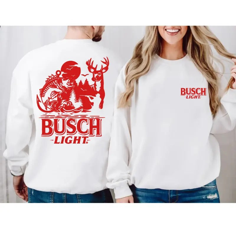 Busch Light Summer Hunting Casual - Adult & Kids T-Shirts, Sweatshirts & Hoodies apparel design preview 1