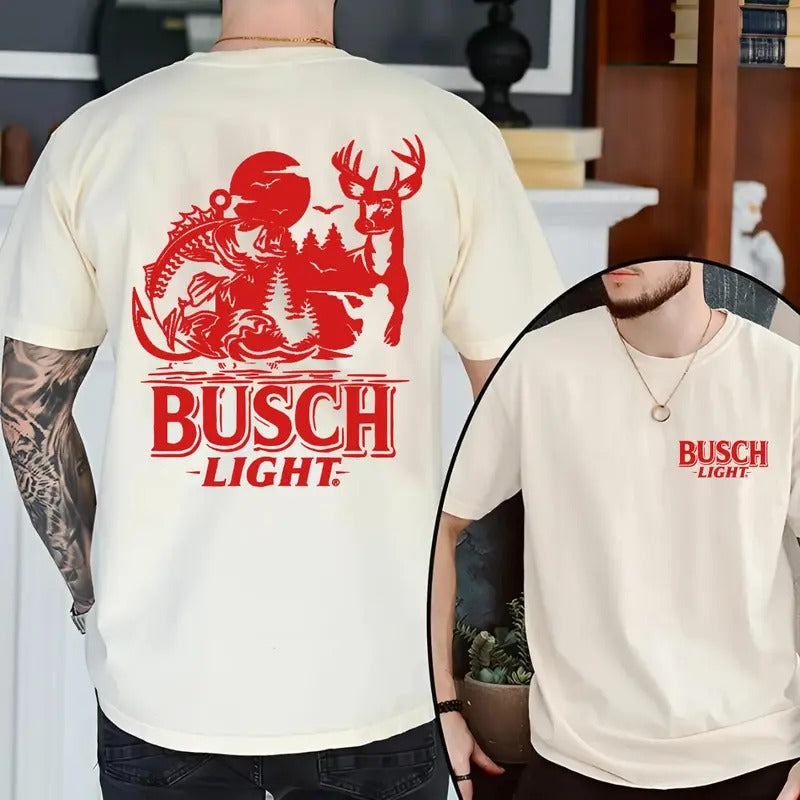 Busch Light Summer Hunting Classic Casual - Adult & Kids T-Shirts, Sweatshirts & Hoodies apparel design preview 1