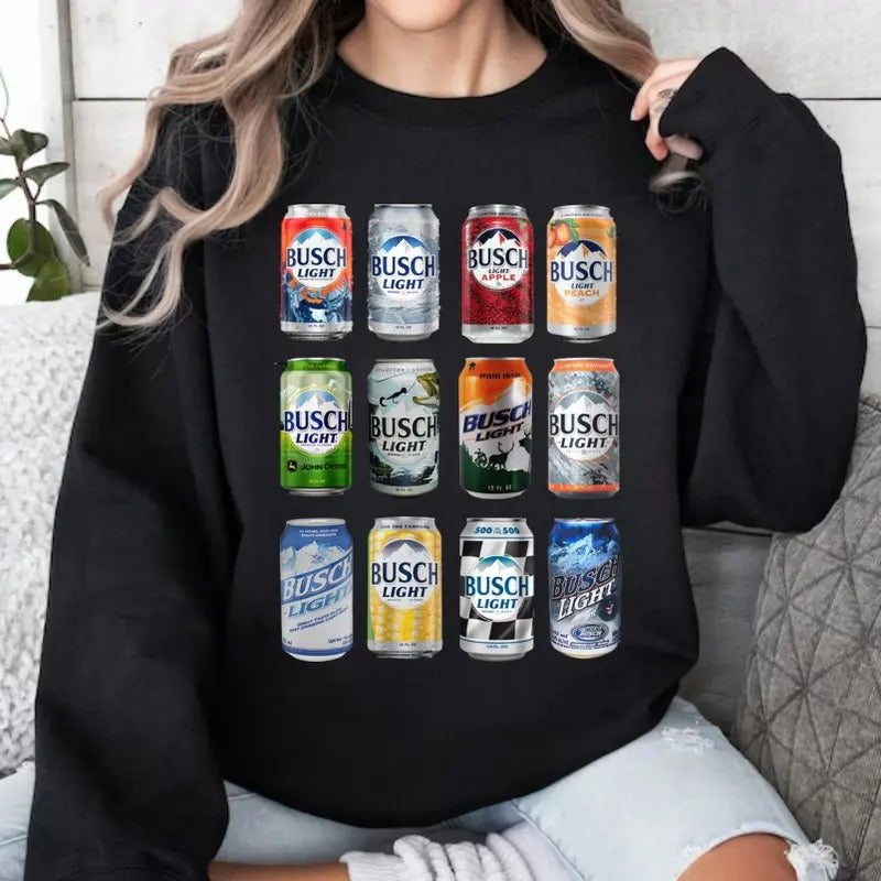Busch Light Lovers - Adult & Kids T-Shirts, Sweatshirts & Hoodies apparel design preview 1