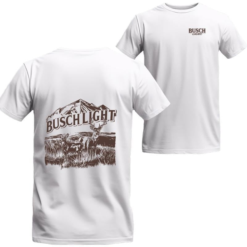 Busch Light Wildlife Deer 2 Side Clothes Seasons Lite - Adult & Kids T-Shirts, Sweatshirts & Hoodies apparel design preview 1