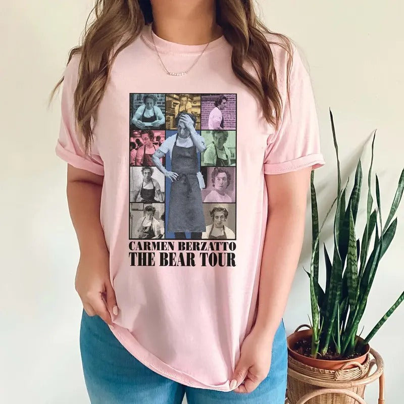 CARMEN BERZATTO Eras Tour Vintage Homage Fan Retro - Adult & Kids T-Shirts, Sweatshirts & Hoodies apparel design preview 1