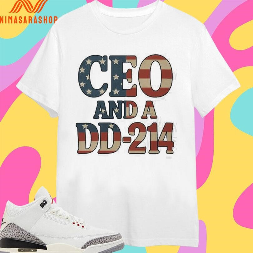 CEO And A DD-214 Classic - Adult & Kids T-Shirts, Sweatshirts & Hoodies apparel design preview 1