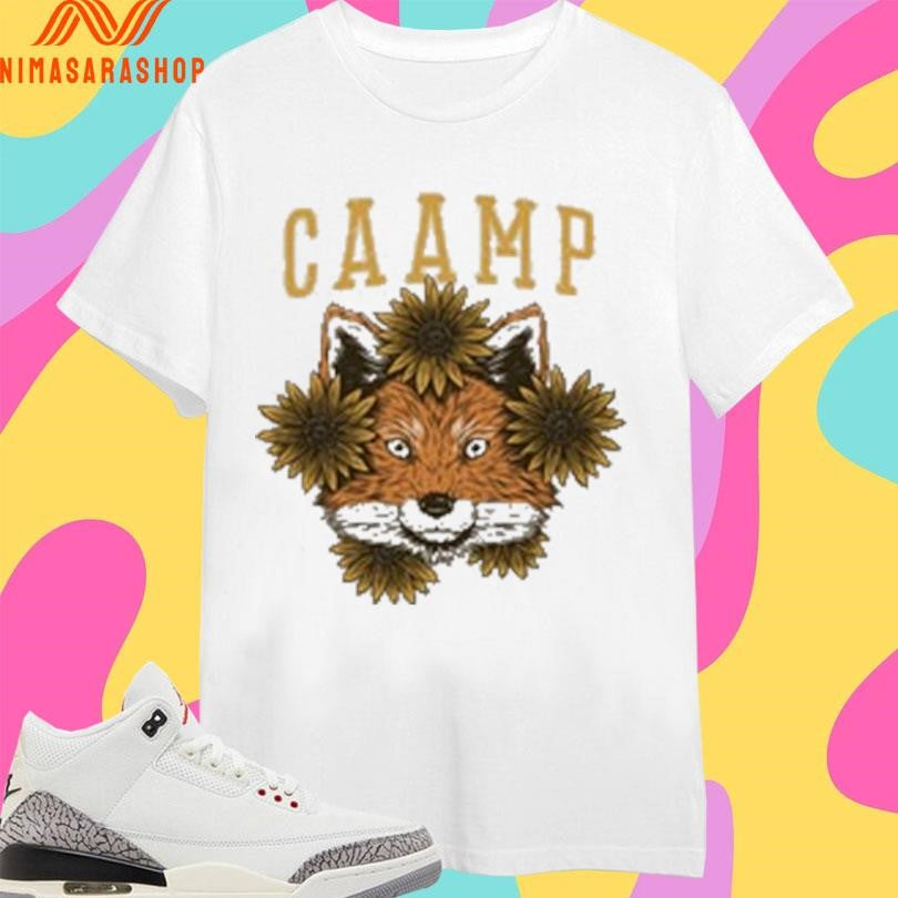 Caamp Fox And Sunflower - Adult & Kids T-Shirts, Sweatshirts & Hoodies apparel design preview 1