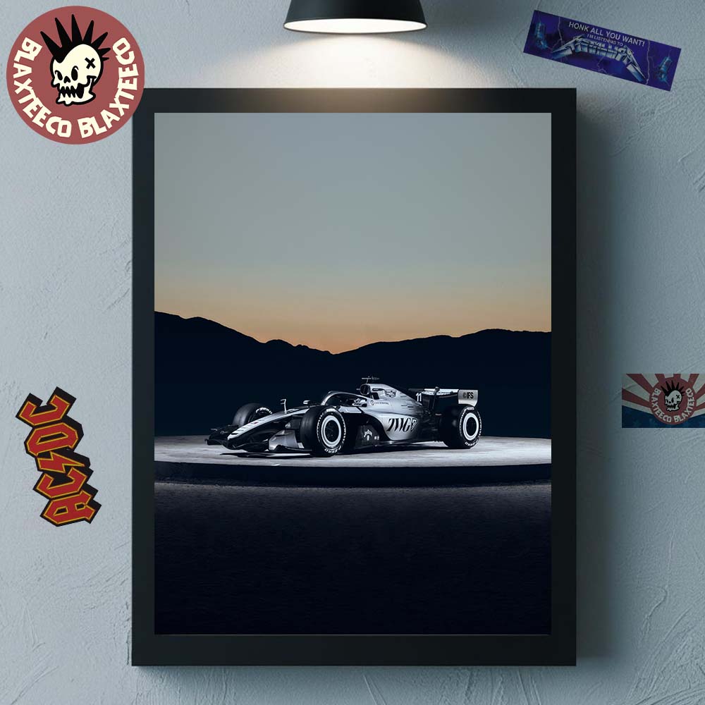 Cadillac Formula 1 Team Debut Car Closer Look Poster - Adult & Kids T-Shirts, Sweatshirts & Hoodies apparel design preview 1