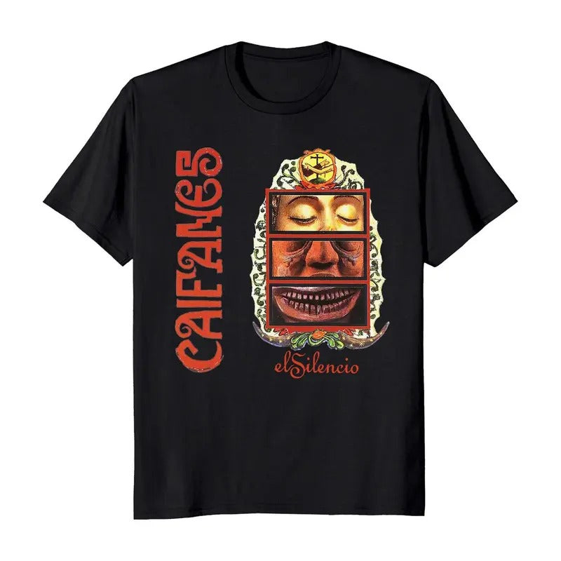 Caifanes El Silencio Cotton Classic Round Neck Short - Adult & Kids T-Shirts, Sweatshirts & Hoodies apparel design preview 1
