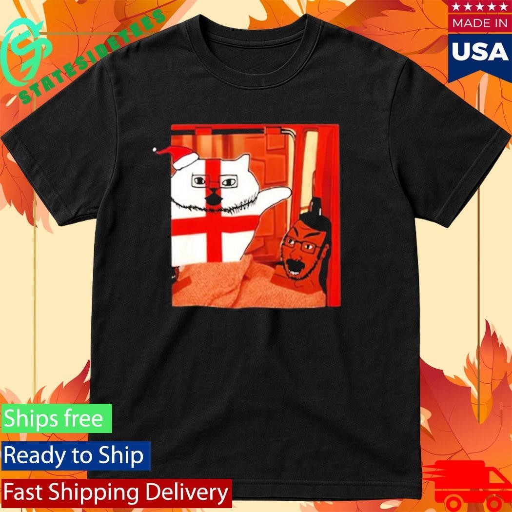 Cal Clear Them Out Cat Christmas - Adult & Kids T-Shirts, Sweatshirts & Hoodies apparel design preview 1
