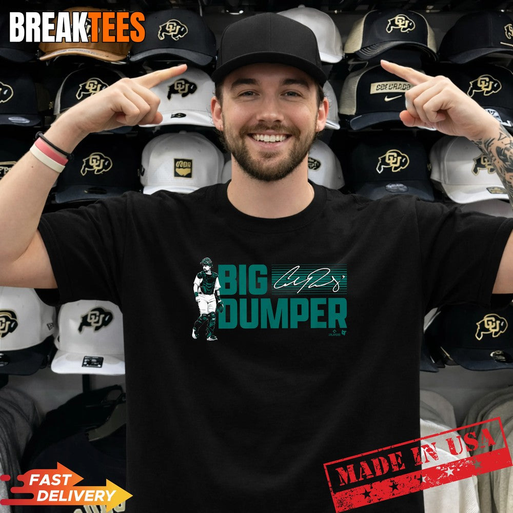 Cal Raleigh Big Dumper Seattle Baseball - Adult & Kids T-Shirts, Sweatshirts & Hoodies apparel design preview 1