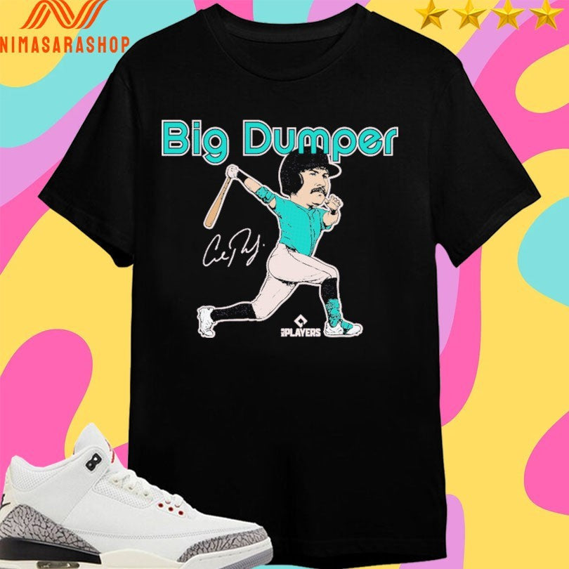 Cal Raleigh Seattle Mariners Mlb Big Dumper Signature - Adult & Kids T-Shirts, Sweatshirts & Hoodies apparel design preview 1
