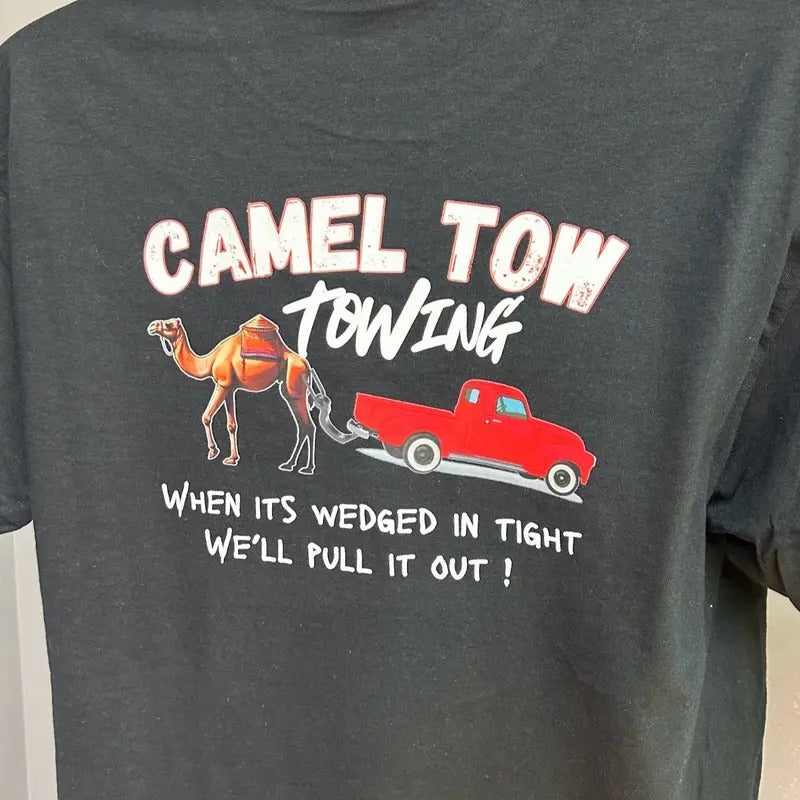 Camel Tow Towing Cotton Car Soft Breathable Suitable - Adult & Kids T-Shirts, Sweatshirts & Hoodies apparel design preview 1