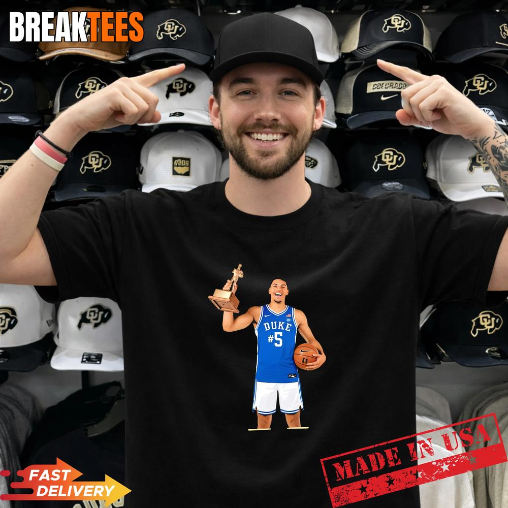 Cameron Boozer the 2026 Naismith Men's College Player - Adult & Kids T-Shirts, Sweatshirts & Hoodies apparel design preview 1