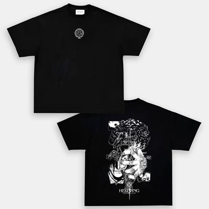 Camisa Killua Godspeed Hunter X Anime Double Printed - Adult & Kids T-Shirts, Sweatshirts & Hoodies apparel design preview 1