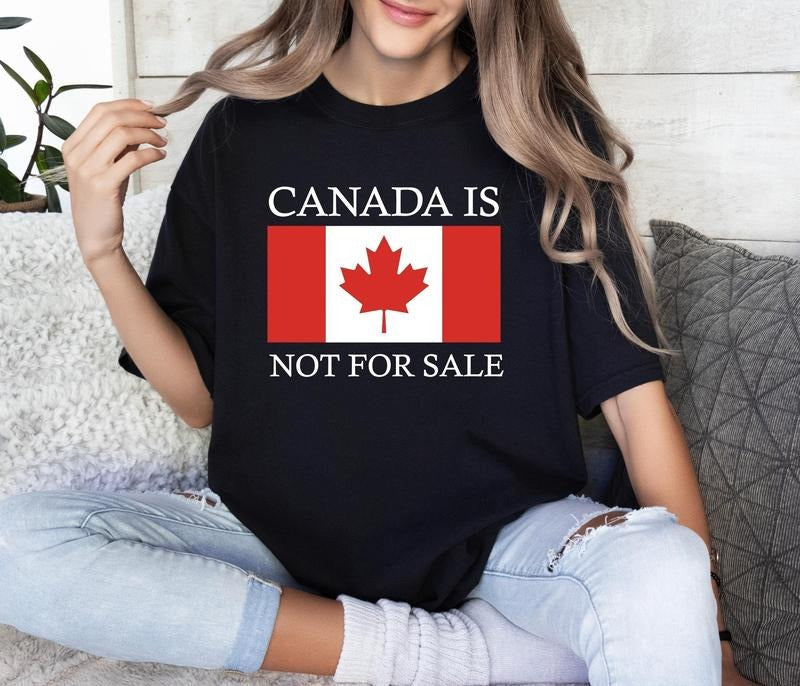 Canada Is Not Sale Free Canadians - Adult & Kids T-Shirts, Sweatshirts & Hoodies apparel design preview 1